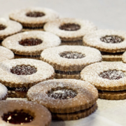 Linzer Sandwich Cookie
