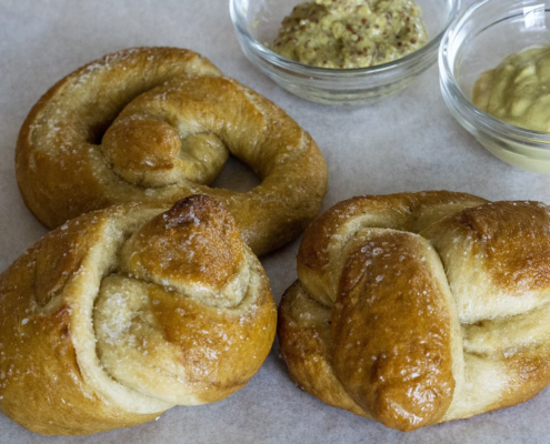 Salted Pretzel Knots